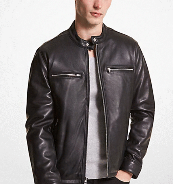 Branded Men's Leather Jacket